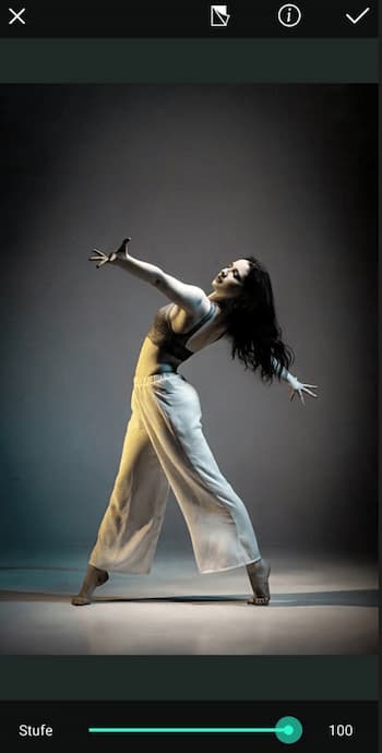 PhotoDirector - Bildrauschen entfernen